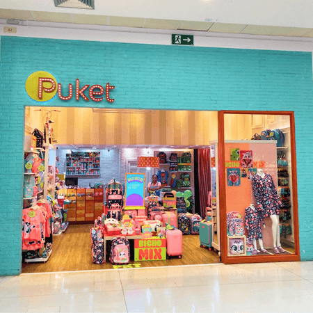 Imagem de interna da loja puket