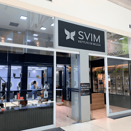 Logo da loja svim instituto de beleza