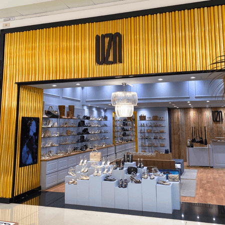 Imagem de interna da loja uza shoes