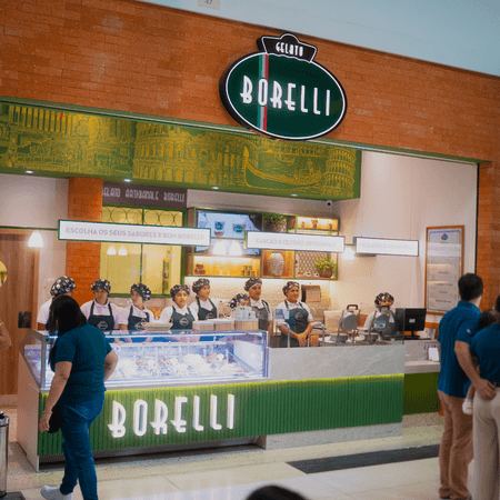 Logo da loja gelato borelli