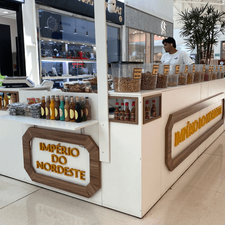 Imagem de interna da loja império do nordeste